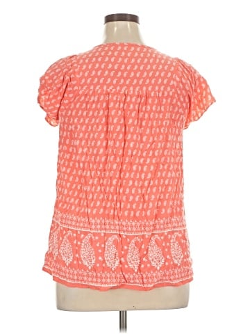 St. John's Bay Short Sleeve Henley (view 2)
