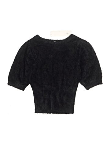 Aqua Short Sleeve Turtleneck (view 1)