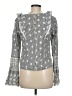 Willow & Clay Silver Long Sleeve Blouse Size M - photo 2