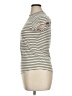 Pilcro Stripes Ivory Short Sleeve Turtleneck Size XL - photo 5
