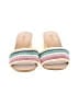 J.Crew Color Block Gold Sandals Size 8 1/2 - photo 2