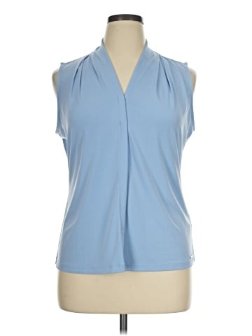 Calvin Klein Sleeveless Blouse (view 1)