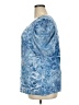 Ashley Stewart Blue Short Sleeve Blouse Size 18 - photo 5