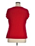 Worthington Red Short Sleeve T-Shirt Size 1X - photo 2