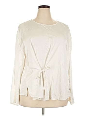 ELOQUII Long Sleeve Top (view 1)