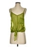 Kimchi Blue 100% Polyester Green Sleeveless Blouse Size S - photo 1