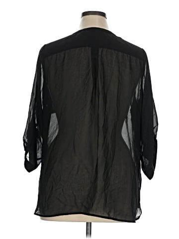 Oleg Cassini 3/4 Sleeve Blouse (view 2)