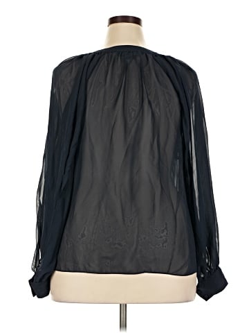 ELOQUII Long Sleeve Blouse (view 2)