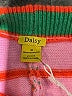 Daisy 100% Polyester Stripes Pink Board Shorts Size M - photo 3