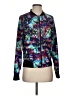 Athleta Print Purple Track Jacket Size S - photo 1