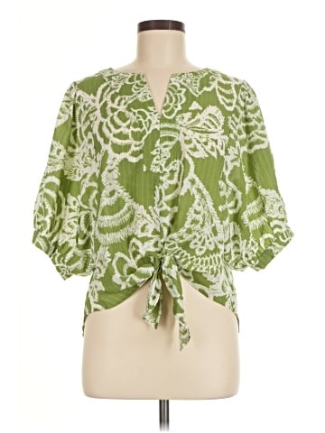 Rose + Olive 3/4 Sleeve T-Shirt (view 1)