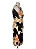 En Focus Studio Print Black Cocktail Dress Size 4 - photo 4