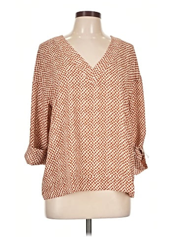 Worthington 3/4 Sleeve Blouse (view 1)
