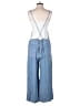 Blu Pepper 100% Lyocell Blue Overalls Size S - photo 2