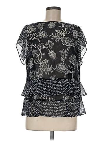 CAbi Short Sleeve Blouse (view 1)