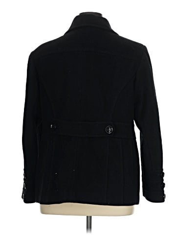 St. John's Bay Wool Coat (view 2)