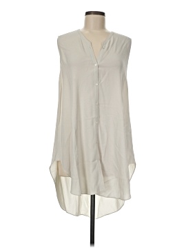 Eileen Fisher Sleeveless Button Down Shirt