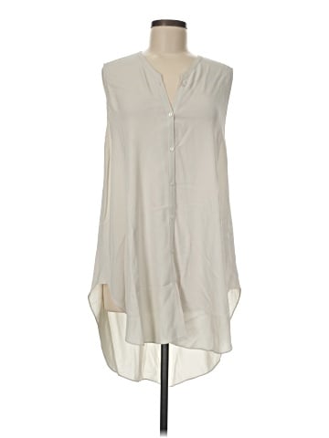 Eileen Fisher Sleeveless Button-Down Shirt (view 1)