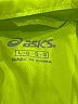 Asics 100% Polyester Solid Green Windbreaker Size L - photo 6