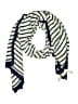 Old Navy 100% Polyester Stripes Blue Scarf One size - photo 1