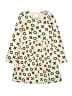 Hanna Andersson 100% Cotton Hearts Ivory Dress Size 6 - 7 - photo 1