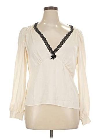 WAYF Long Sleeve Blouse (view 1)
