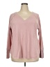 Suzanne Betro Pink Pullover Sweater Size 2X - photo 1