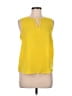 Papermoon 100% Polyester Yellow Sleeveless Blouse Size M - photo 1