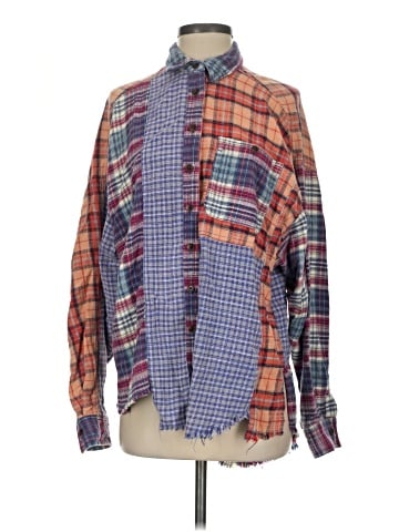 BDG Long Sleeve Button-Down Shirt (view 1)