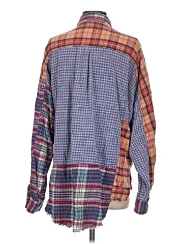 BDG Long Sleeve Button-Down Shirt (view 2)
