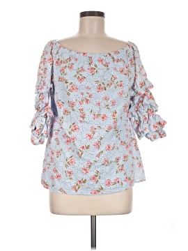 CeCe 3/4 Sleeve Blouse (view 1)