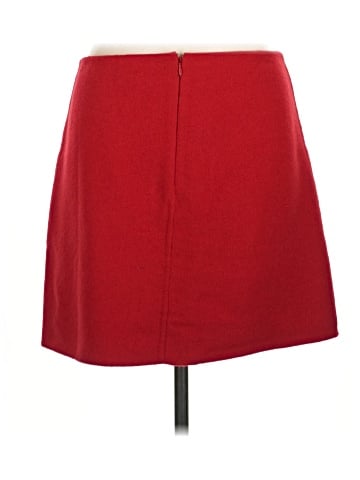 Madewell Double-Faced Mini Skirt in Wool Blend (view 2)