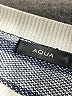 Aqua 100% Cotton Stripes White Pullover Sweater Size XS - photo 7