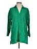 Akemi + Kin Green 3/4 Sleeve Button-Down Shirt Size XS - photo 1
