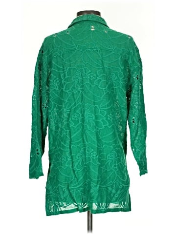 Akemi + Kin 3/4 Sleeve Button-Down Shirt (view 2)