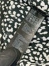 Forever 21 Animal Print Silver 3/4 Sleeve Blouse Size L - photo 5