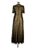 MSK Metallic Gold Cocktail Dress Size XL - photo 2