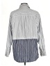 Gap Stripes Gray Long Sleeve Button-Down Shirt Size M - photo 2