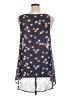 Torrid Blue Sleeveless Blouse Size 1X Plus (1) - photo 2