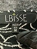 Lbisse Graphic Silver Cocktail Dress Size M - photo 7