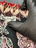 About A Girl Paisley Red Black Romper Size L - photo 4