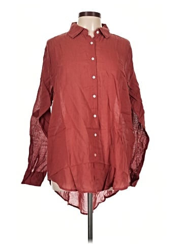 Sundry Long Sleeve Button-Down Shirt (view 1)
