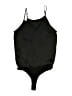 Paige 100% Polyester Black Bodysuit Size XS - photo 2