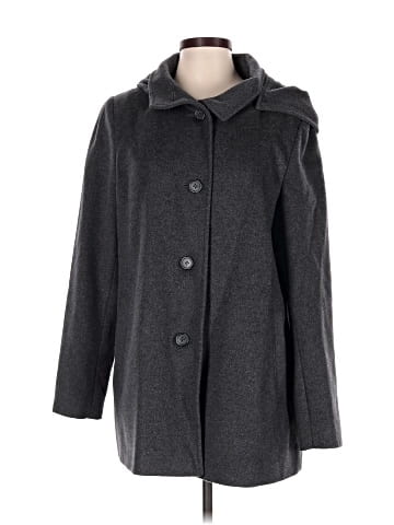 Lauren by Ralph Lauren Wool Coat (view 1)