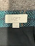 Ann Taylor LOFT Outlet 100% Polyester Plaid Teal Formal Skirt Size 8 - photo 4
