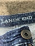 Lands' End Chevron-herringbone Blue Jeans Size 2 - photo 7