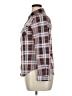 Passport Plaid Brown Burgundy Long Sleeve Button-Down Shirt Size XL - photo 5