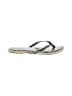 J.Crew Silver Flip Flops Size 7 - photo 1