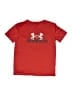 Under Armour Red Active T-Shirt Size 6 - photo 1