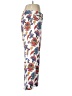 J.Crew Print White Casual Pants Size 8 - photo 4